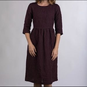 Pyne & Smith no. 19 Thistle Flower Dress ALTERED